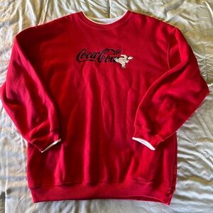 Coca-Cola crew sweatshirt